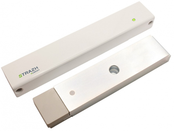 STR-ALM-300P OSDP 12 (Белый) Накладной электромагнитный замок  Фото