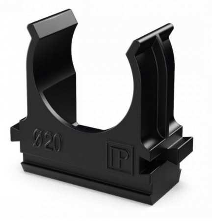 Крепеж-клипса черная 20мм Промрукав pr.02720ч Фото