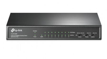 TL-SF1009P Настольный коммутатор с 9 портами Фото