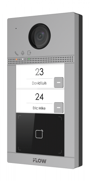 F-VI-1405ISMCWE1 2Мп IP вызывная панель на двух абонентов с ИК-подсветкой и Wi-Fi Фото F-VI-1405ISMCWE1 2Мп IP вызывная панель на двух абонентов с ИК-подсветкой и Wi-Fi Фото