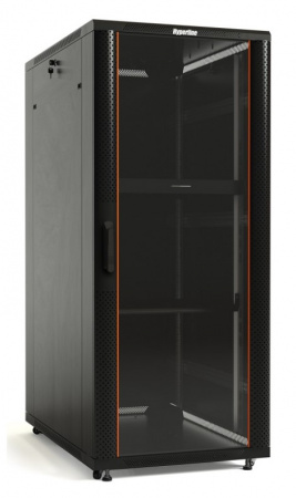 Hyperline TTB-2268-AS-RAL9004 Шкаф напольный 19-дюймовый, 22U, 1166x600х800 мм (ВхШхГ) Фото