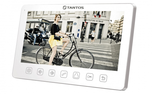 Amelie Slim (White) VZ-2 Монитор цветного видеодомофона Фото