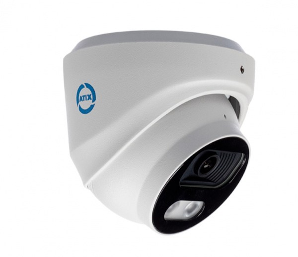 AT-NC-2E2M-2.8/M (12L) 2Мп уличная купольная  IP-камераc микрофоном и ИК подсветкой до 30м Фото