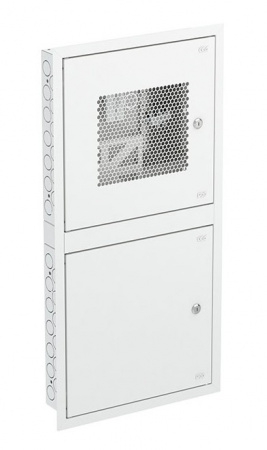 Шкаф распределительный вводной квартирный,встраиваемый (СС+ЭОМ) 2 комнаты ШРВ-К-2 130411-01462 Фото