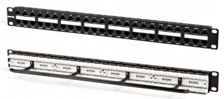 Hyperline PPHD-19-48-8P8C-C5e-110D Патч-панель высокой плотности 19