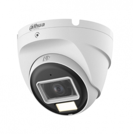 DH-HAC-T1A51P-U-IL-0360B-S2 Уличная купольная HDCVI-видеокамера с интеллектуальной двойной подсветкой 5Мп Фото