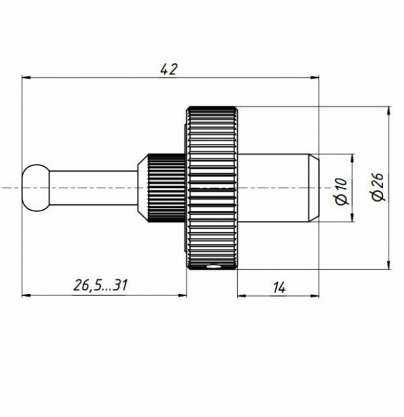 Promix-SM101.10 brown (Шериф-1 лайт НЗ-К) Замок электромеханический Фото