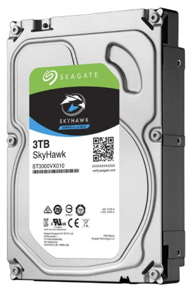 Жесткий диск 3TB Seagate Skyhawk ST3000VX010  3.5