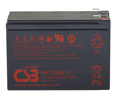 CSB HR 1234W Аккумулятор герметичный свинцово-кислотный Фото
