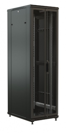 WR-TT-4266-DD-RAL9004 Шкаф напольный 19-дюймовый, 42U, 2055x600х600 мм (ВхШхГ) Фото