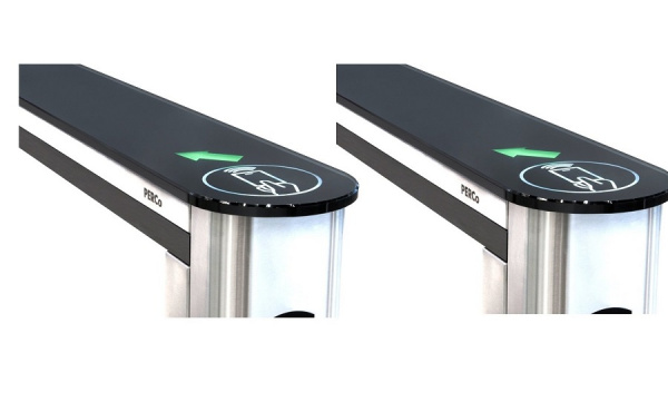 PERCo-STC-01G Комплект крышек (2 шт) из закаленного стекла для турникета PERCo-ST-01 Фото