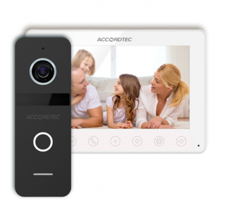 AT-home7 Комплект домофонии WH-BL Фото