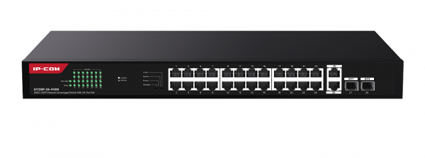 G1128P-24-410W Неуправляемый гигабитный PoE коммутатор Ethernet 26GE+2SFP с 24 портами PoE Фото