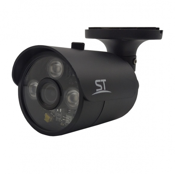 ST-181 M IP HOME POE ЧЕРНАЯ (2,8mm), (версия 4) 3Mp (2304*1296), уличная цилиндрическая IP-камера с ИК подсветкой до 40 м Фото