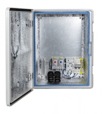 Монтажный шкаф Mastermann-Пластик-2УТП+ Фото