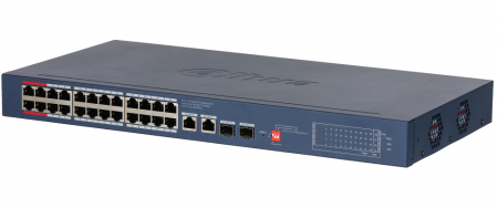 DH-CS4228-24GT-375-V2 24-портовый гигабитный PoE коммутатор с функцией облачного управления Фото