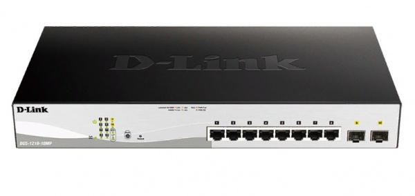 DGS-1210-10MP/FL Управляемый L2 коммутатор с 10 портами  Фото