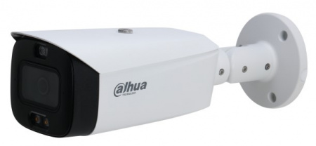 DH-IPC-HFW3449T1P-AS-PV-0280B-S4 Уличная цилиндрическая IP-видеокамера Full-color с ИИ и активным сдерживанием Фото