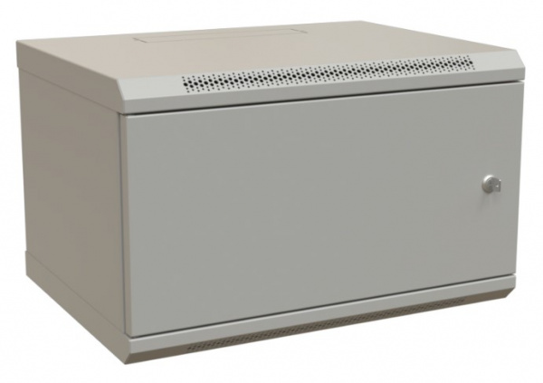 WR-TW-0645-SR-RAL7035 Шкаф настенный 19-дюймовый (19