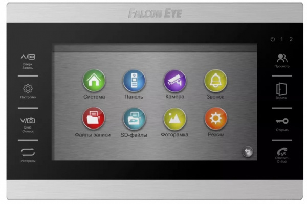 Falcon EYE FE-70 ATLAS HD (Black) MHD Видеодомофон 1080P, дисплей 7 Falcon EYE FE-70 ATLAS HD (Black) MHD Видеодомофон 1080P, дисплей 7