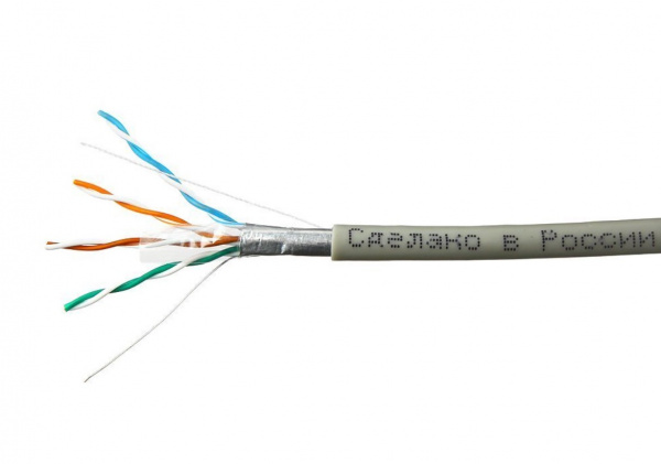 Кабель «витая пара» (SkyNet) FTP indoor, CAT5e, 4x2x0,5 Standart 305 (LAN) (1693107) Фото Кабель «витая пара» (SkyNet) FTP indoor, CAT5e, 4x2x0,5 Standart 305 (LAN) (1693107) Фото