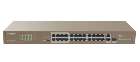 F1126P-24-250W Неуправляемый PoE коммутатор с 24 портами PoE, 2 гигабитными портами и 1 комбинированным SFP портом Фото F1126P-24-250W Неуправляемый PoE коммутатор с 24 портами PoE, 2 гигабитными портами и 1 комбинированным SFP портом Фото