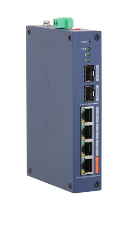 DH-CHS4206-4GT-60 4-портовый гигабитный PoE коммутатор с функцией облачного управления Фото