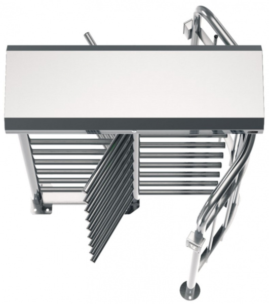 БЛОКПОСТ РСТ 700 ПОЛНОРОСТОВОЙ роторный Турникет Фото