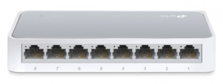 TL-SF1008D 8-портовый 10/100 Мбит/с мини настольный коммутатор Фото