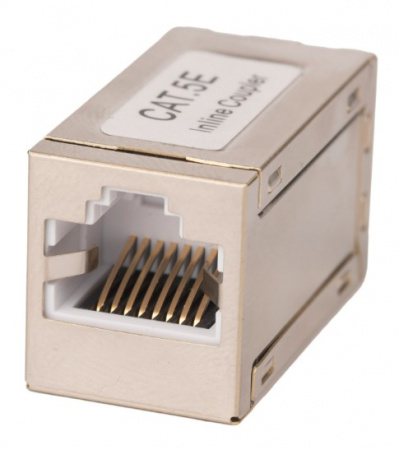 WR-CA-8p8c-C5E-SH Проходной адаптер, RJ45-RJ45 (8p8c), категория 5е, экранированный Фото