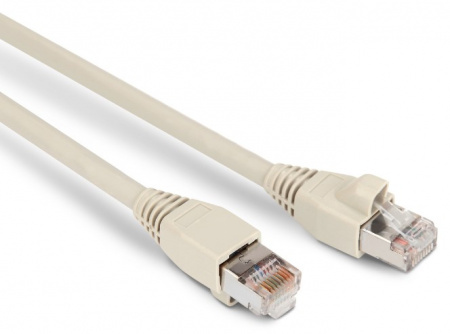 Hyperline PC-LPM-STP-RJ45-RJ45-C6a-3M-LSZH-GY Патч-корд F/UTP, экранированный, Cat.6a, LSZH, 3 м Фото