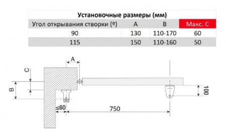 SWN20B - Привод 24 В линейный, самоблокирующийся с энкодером (корпус синий) Фото
