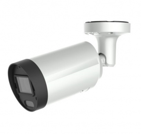 TSi-Px857FN IP видеокамера уличная цилиндрическая с  LED подсветкой белого цвета, 8-ми мегапиксельная (4К) Фото