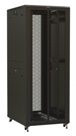 Hyperline TTR-4281-DD-RAL9005 Шкаф напольный 19-дюймовый, 42U, 2055x800х1000 мм (ВхШхГ) Фото
