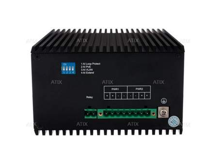 AT-NS-16GP-4GS/I-480 (F) 20-портовый управляемый промышленный РoЕ коммутатор с  4 SFP Фото