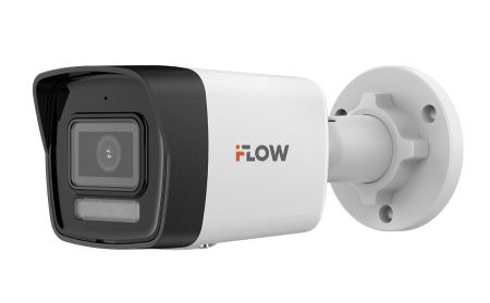 F-IC-1182CM(2.8mm) 8Мп уличная цилиндрическая IP-камера с гибридной Smart-подсветкой и встроенным микрофоном Фото