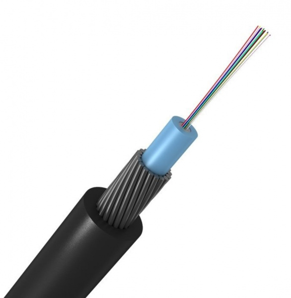 Оптический кабель с центральным оптическим модулем 0ГЦ-24А-7 (7 кН) Фото