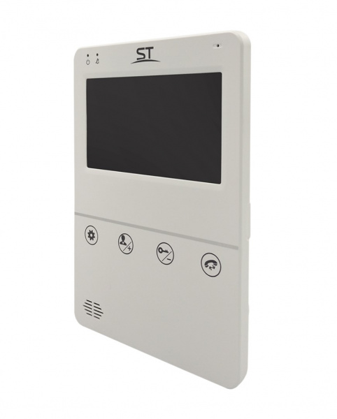 ST-M100/4 (S) БЕЛЫЙ, (версия 2) Монитор домофона цветной Фото ST-M100/4 (S) БЕЛЫЙ, (версия 2) Монитор домофона цветной Фото