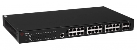 QSW-3310-28TX-AC-AC Управляемый стекируемый коммутатор уровня  Фото