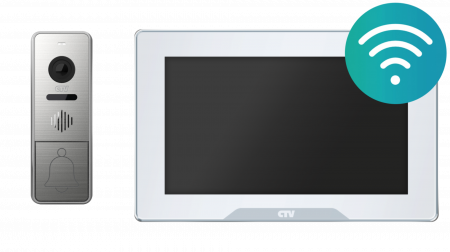 KIT 5701 Комплект  видеодомофона из вызывной панели CTV-D4005 и монитор CTV-M5701 Фото KIT 5701 Комплект  видеодомофона из вызывной панели CTV-D4005 и монитор CTV-M5701 Фото