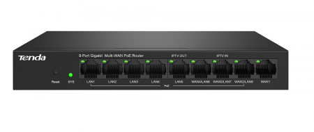 G0-8G-PoE 9-Портовый гигабитный Ethernet-маршрутизатор PoE Фото