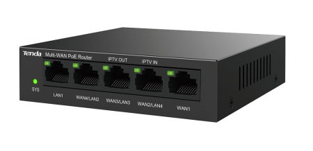 G0-5G-PoE 5-Портовый гигабитный Ethernet-маршрутизатор PoE Фото