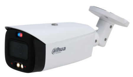 DH-IPC-HFW3449T1P-AS-PV-0280B-S4 Уличная цилиндрическая IP-видеокамера Full-color с ИИ и активным сдерживанием Фото