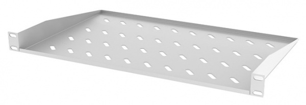 ТЕЛКОМ ПКЛ.19.1.300.7035Ш Полка консольная 19” с передним креплением 1U (Глубина=300мм), для шкафов с глубиной 450мм и 600мм, цвет серый (RAL7035Ш) Фото