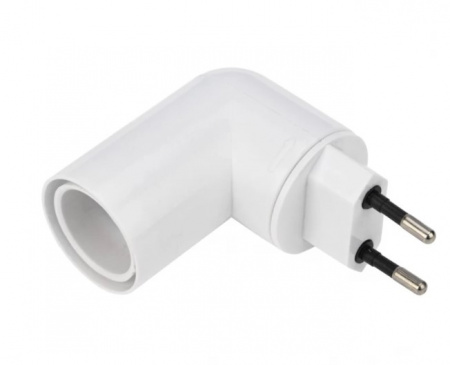 Переходник цокольный 250 В~E14 с выключателем REXANT Фото