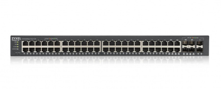 Гибридный Smart коммутатор Zyxel NebulaFlex GS1920-48v2, 44xGE, 4xCombo (SFP/RJ-45), 2xSFP, автономное/облачное управление Фото