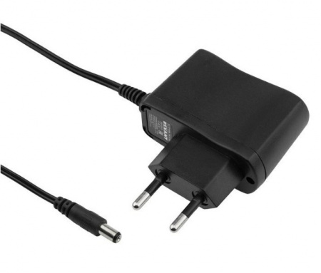 Источник питания 110-220 V AC/12 V DC 0,5 А 5 W с DC разъемом подключения 5.5х2.1, без влагозащиты Фото