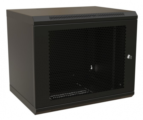 WR-TW-1545-SD-RAL9004 Шкаф настенный 19-дюймовый (19
