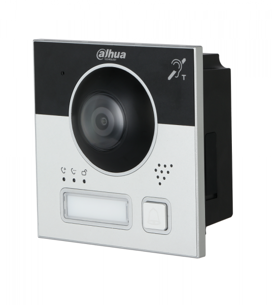 DHI-VTO4202F-PI1 Основной IP-модуль вызывной панели с камерой 2 МП и механической кнопкой Фото