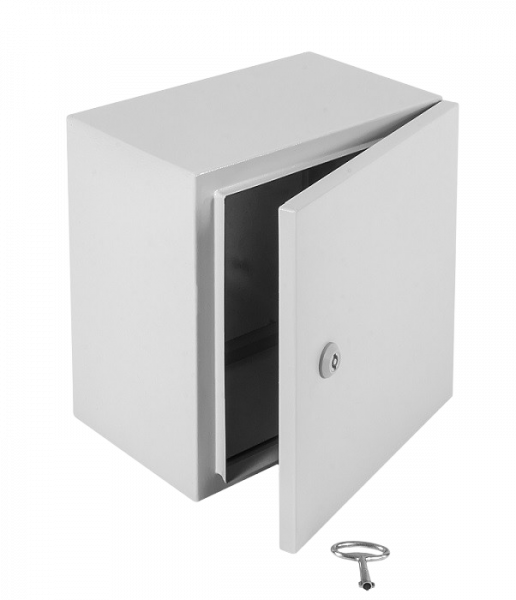 Электротехнический распределительный шкаф IP66 навесной (В800 × Ш800 × Г300) EMW c одной дверью Фото